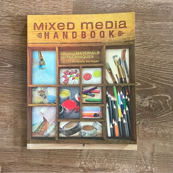 Mixed Media Handbook Softcover Craft Book Paperback - Picture 1 of 7